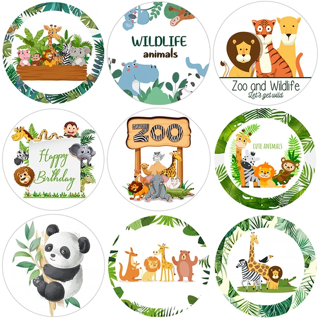 Safari Sticker Box