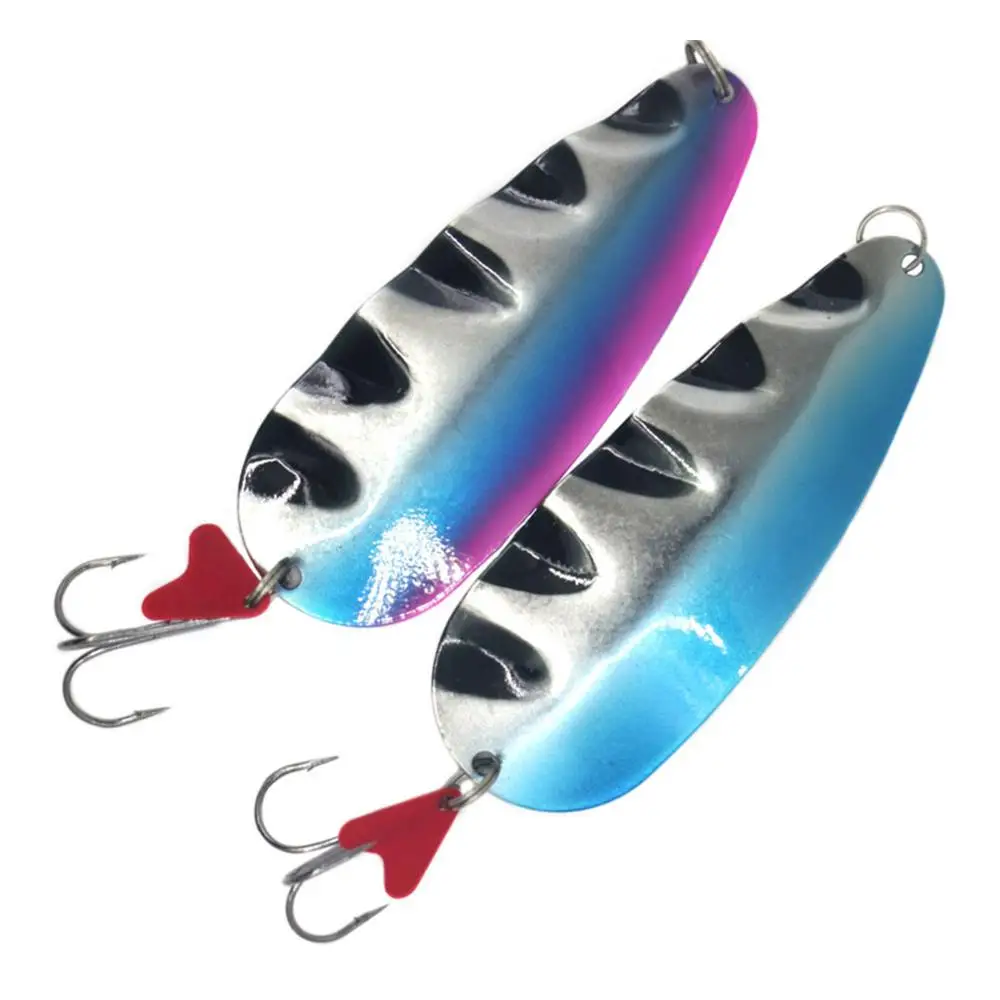 

New Metal Mini Fishing Lure Spoon-type Sequins Artificial Baits Reusable Casting Jigging Spoon Single Treble Fishhook 2019 Parts