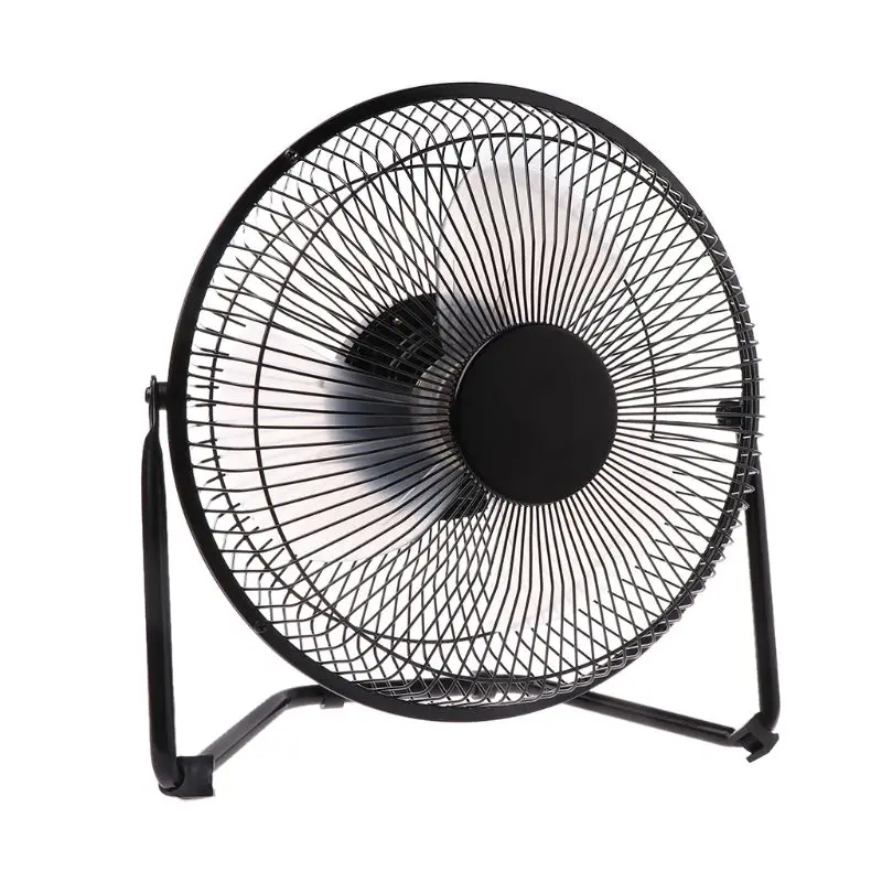 

LILENG LILENG 6\" 8\" 10\" Large Black All Metal Electric Rotating USB Powered 18650 Battery Powered Desktop Fan 100% brand new