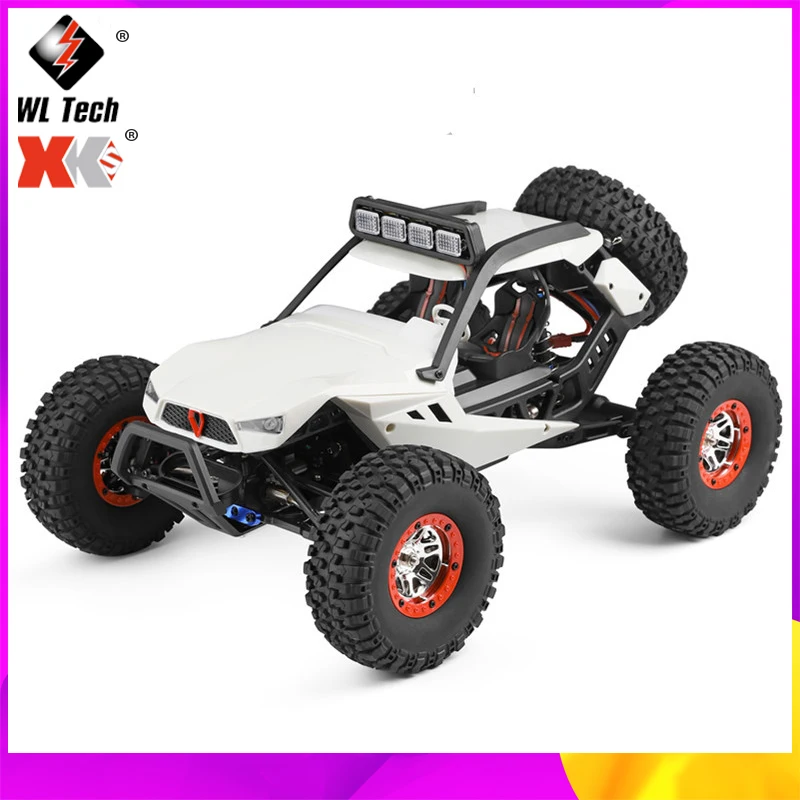 Best Deal WLtoys New 12429 1:12 4WD RC Car 2.4G Radio High Speed Offroad Climb RC Cars Remote Control Electric Cars Toys For Kids Adults