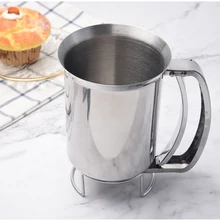 Ручной Диспенсер для блинов из нержавеющей стали для кексов, теплиц, воронка для выпечки кексов, вафель, тортов и кексов, кухонный инструмент