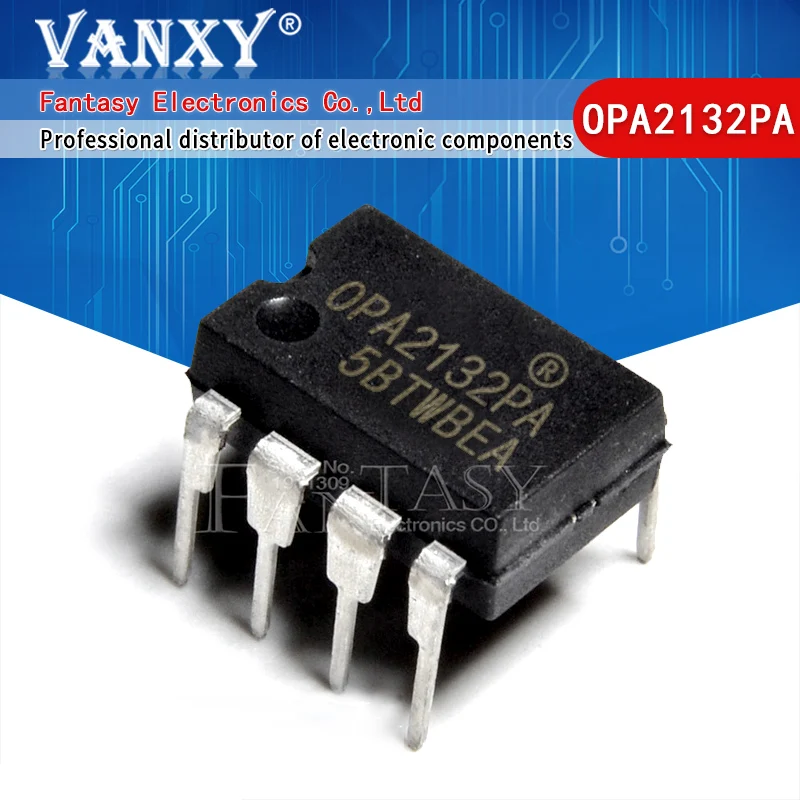 5PCS OPA2132PA DIP-8 OPA2132 DIP 2132PA DIP8 | Электронные компоненты и принадлежности