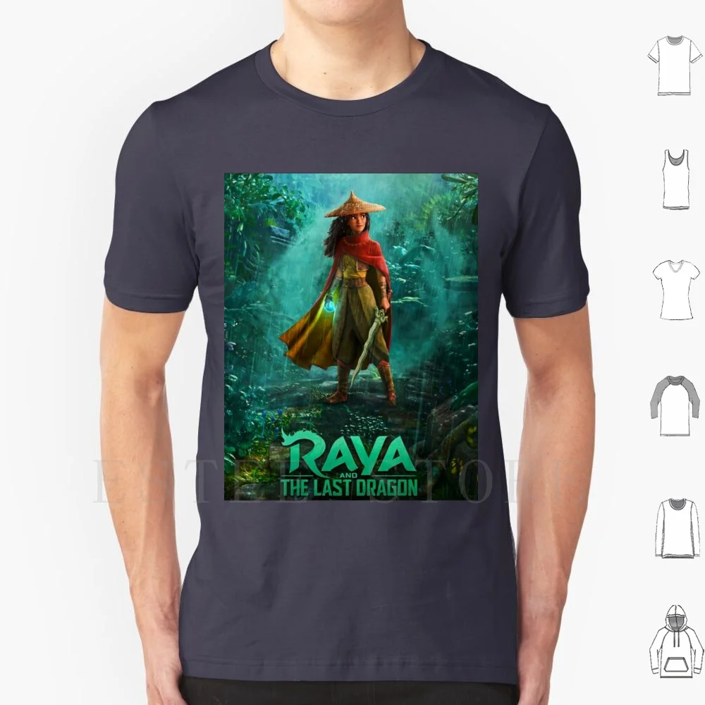 Raya And The Last Dragon T Shirt Stampa Cotone Erl35 Raya Last Dragon Raya E L'Ultimo Drago Marzo 2021 Popolare Spada Verde