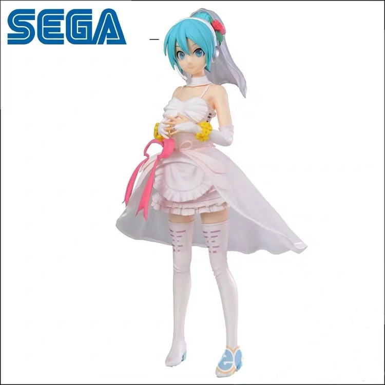 Оригинальные sega Miku ПВХ фигурка фигурки модель игрушки | Игрушки и хобби