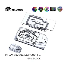 Bykski Dual Seite GPU Block für EVGA RTX 3090 3080 FTW3 N-EV3090FTW3-TC