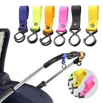 

Stroller Accessories Baby Stroller Hooks Universal Pram Wheelchair Pushchair Carriage Buggy Clip Hanger Clip