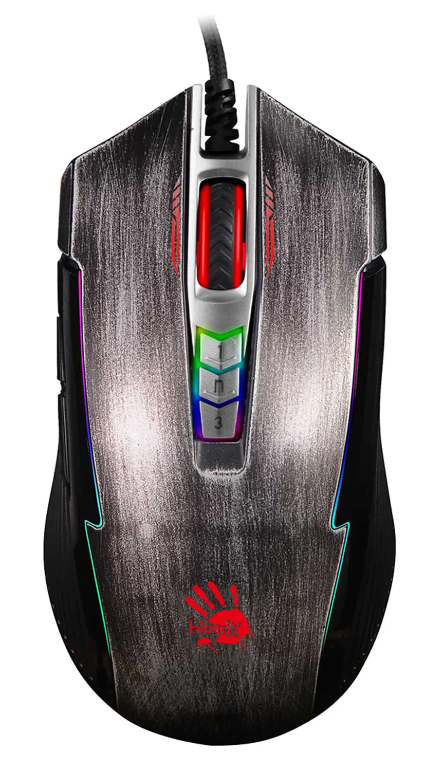 Mouse A4 bloody p93s bullet gray optical (8000dpi) USB (8but) | Компьютеры и офис