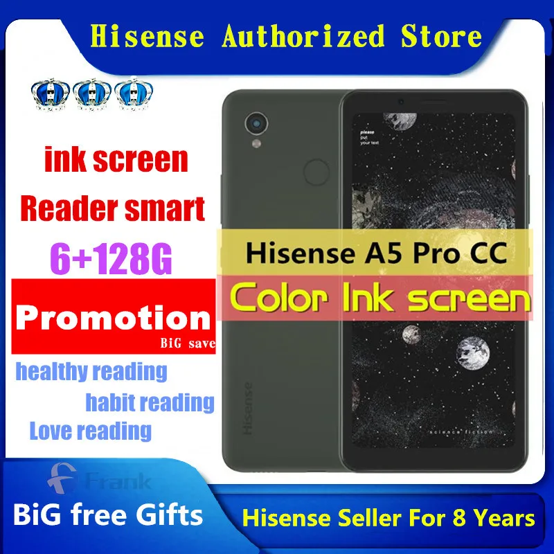 Сотовый телефон Hisense A5 Pro CC Android 10 0 экран 5 84 дюйма с цветными чернилами