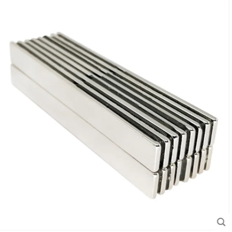 Starke Magnet Bar 100mm 100 x10x5 mm Lange Block Neodym Permanent