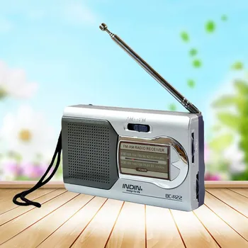 

AM/FM Pocket Radio Receiver World Radio Receiver Mini Antenna Telescopic Radio Receiver Battery Powered Portable Radio Receiver