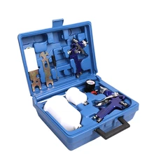 Промо-акция! 1,0/1,4 мм воздушный спрей комплект 30-80 Psi краска основа гравитационная щетка чистящий комплект фильтры для чашки ручки регулировки для автомобиля