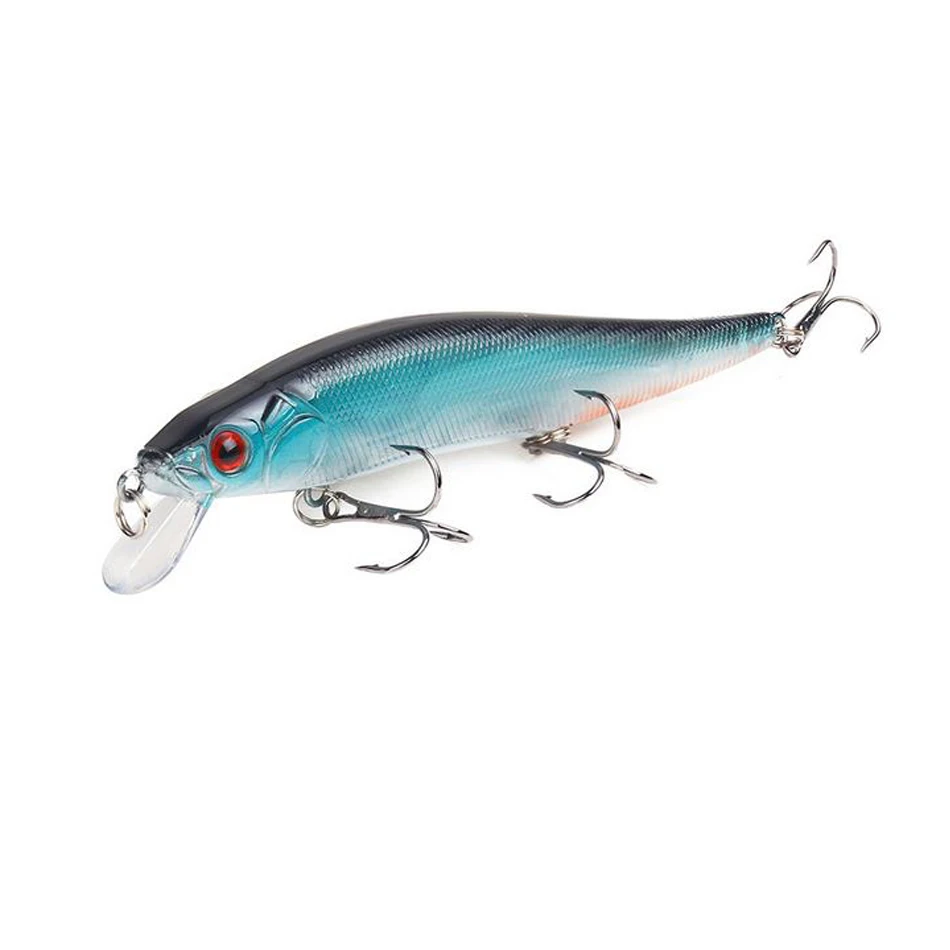 1 Шт. 14 см 22.1 г Topwater Wobblers 3D Глаза Рыболовные Приманки Минноу Твердые 3 рыболовные