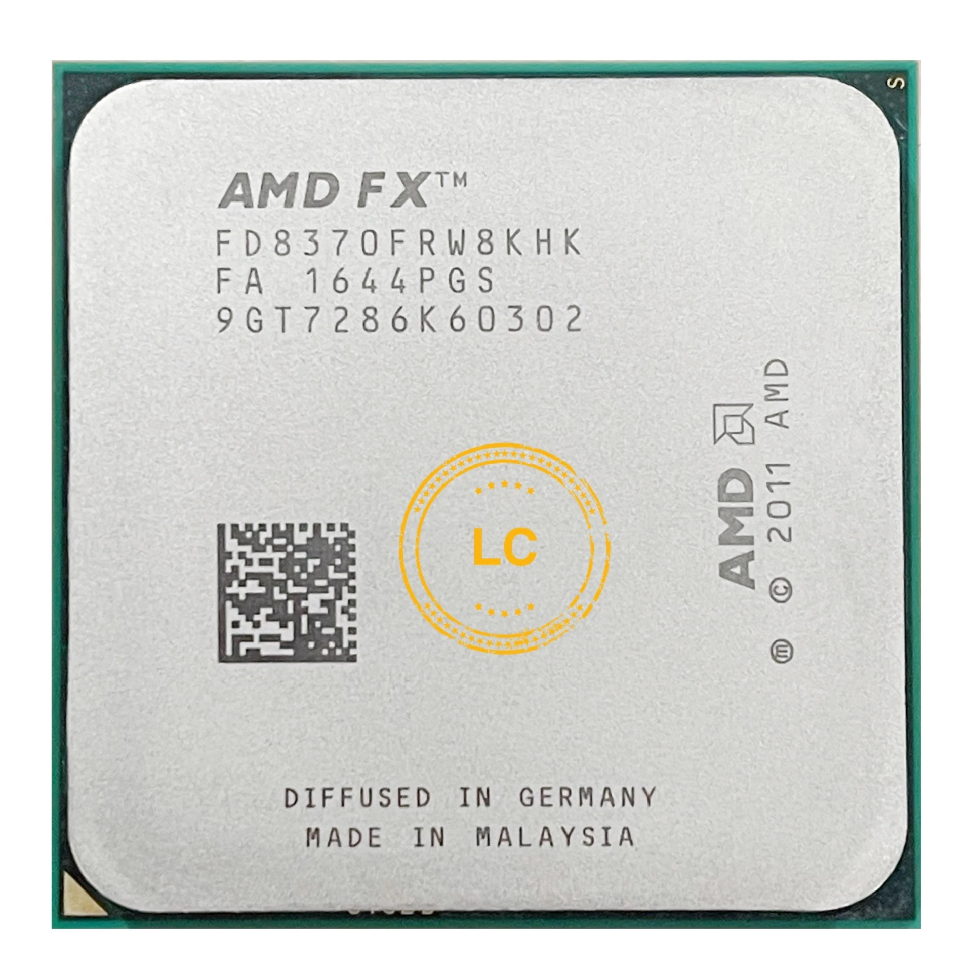 core processor AMD FX-8370 FX 8370 4.0GHZ  Eight-Core 8MB 125W FD8370FRW8KHK Socket AM3+ latest processor