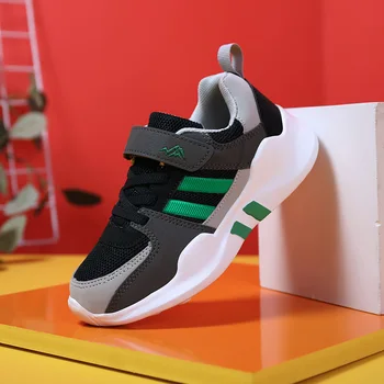 

Fashion Sneakers Comfortable Soft Sole Mesh Kids Shoes Casual Running Breathable Sport Shoes