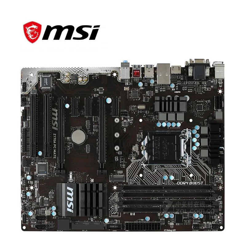 Holdall Tron Kevesbe Msi Lga1151 Z170a Pc Mate Baldtechnology Com