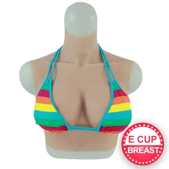 

Transgender E Cup Silicone Crossdresser Large Fake Boobs Shemale Error Pejos Breast Form Shaper Dress Up Dress Queen