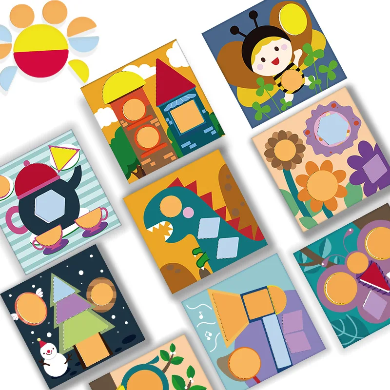 

Wooden Children Educational Force 60 Pairs 3D Puzzle Model Jigsaw Puzzle Logic Early Education Matching Cognitive 3-6 GIRL'S And