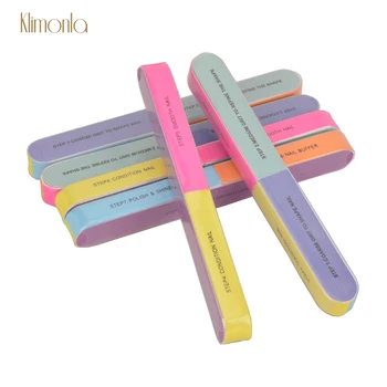 

Kilmonla Nail File 7-sided Nail Buffer Multi-use Buffer Art Sanding Manicure Tools Sponge Professional Beauty Nail Repair