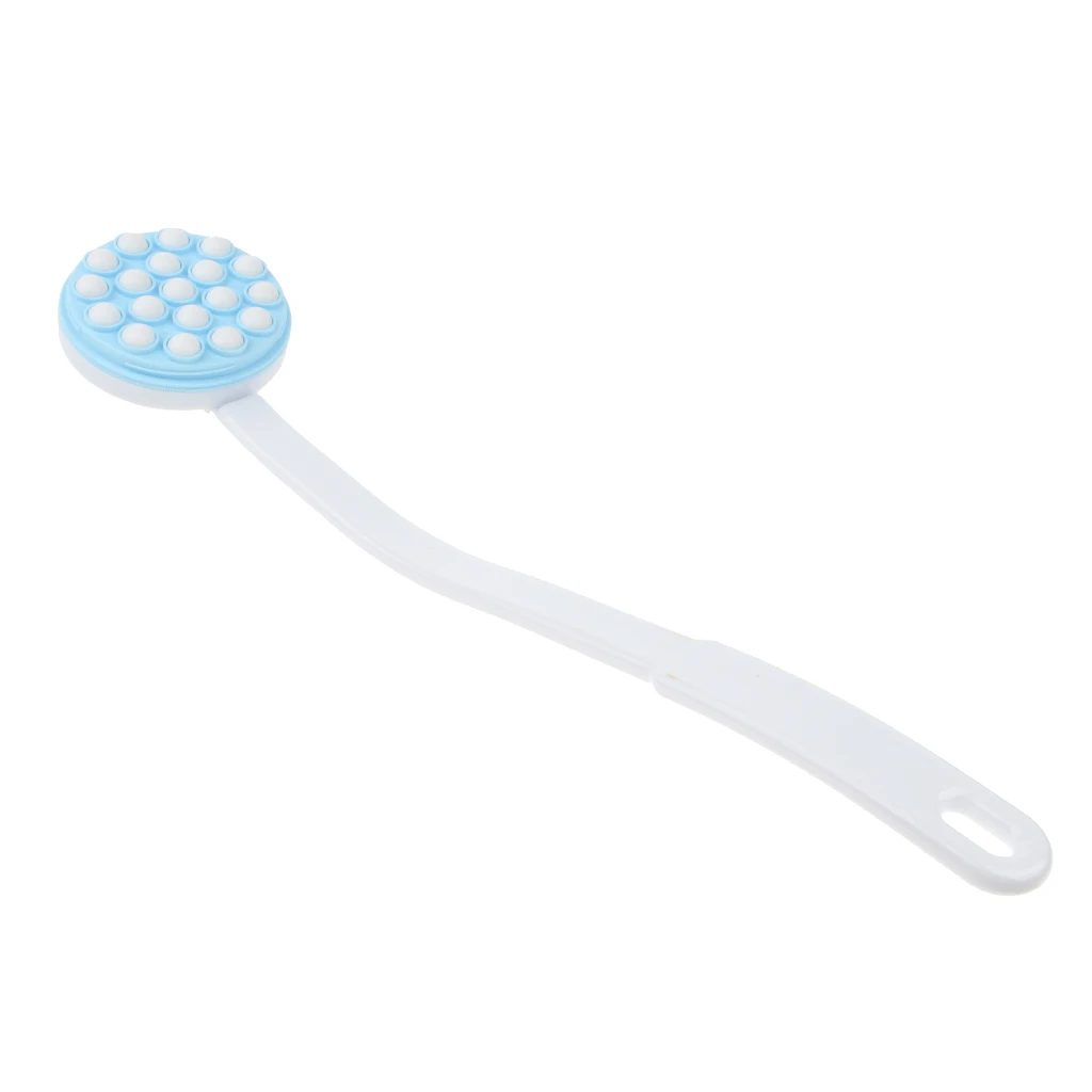 Adults Elderly Pregnant Women Incontinence Person Long Handle Bath Shower Back Massage Brush Scrubber  