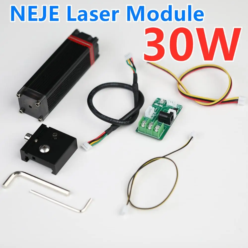 

NEJE 30W laser module cutting module kit fixed focal length sliding focus for Laser Engraving Machine Cutting Tool
