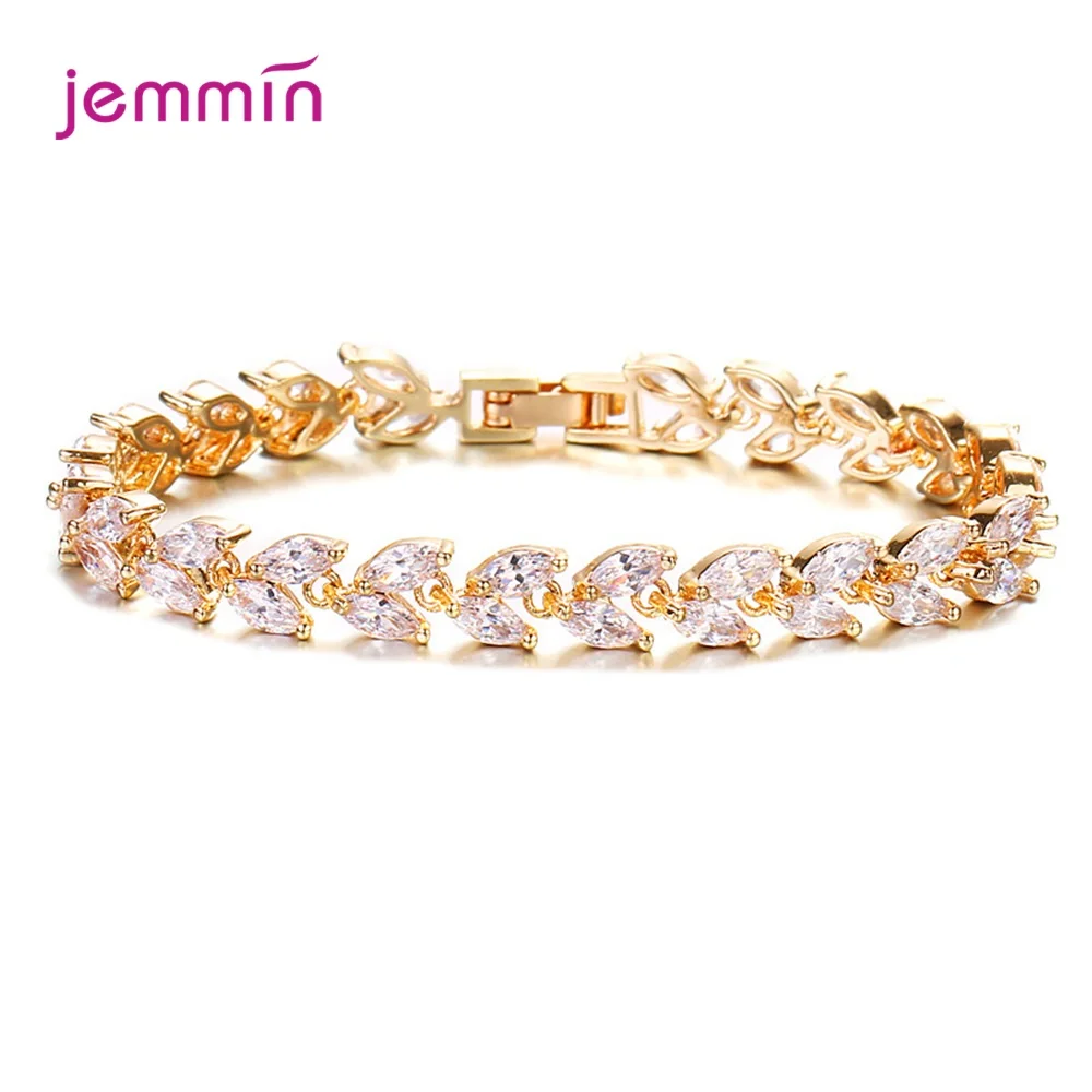 

Good Quality AAA Cubic Zircon Shiny 925 Sterling Silver Bracelet Jewelry Tree Branch Crystals CZ Rhinestone Clasp Open Bangle
