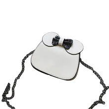 Детская сумка, модная милая сумка принцессы на плечо, сумка-мессенджер для девочек, мини-сумка с бантом, дизайнерские детские сумки, Детская сумка через плечо