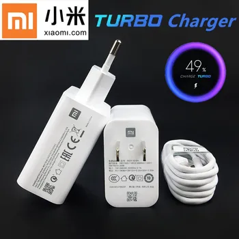 

Original 27W Xiaomi Fast Charger QC 4.0 Turbo Charge quick power adapter USB For mi 9 9t pro MAX 3 Redmi note 7 8 pro mi note 10