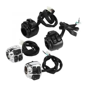 

2pcs Motorcycle High Low Beam Handlebar Control Switch with Wiring Harness Motorcycle Handlebar Switch New Arrivals