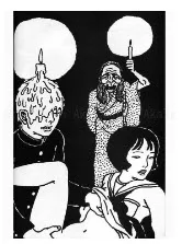 Toshio Saeki серии ужасов Синтаро каго манга Акира Торияма ретро, ВИНТАЖНЫЙ ПЛАКАТ Холст Живопись стены Искусство дома Плакаты Декор - Цвет: Светло-серый