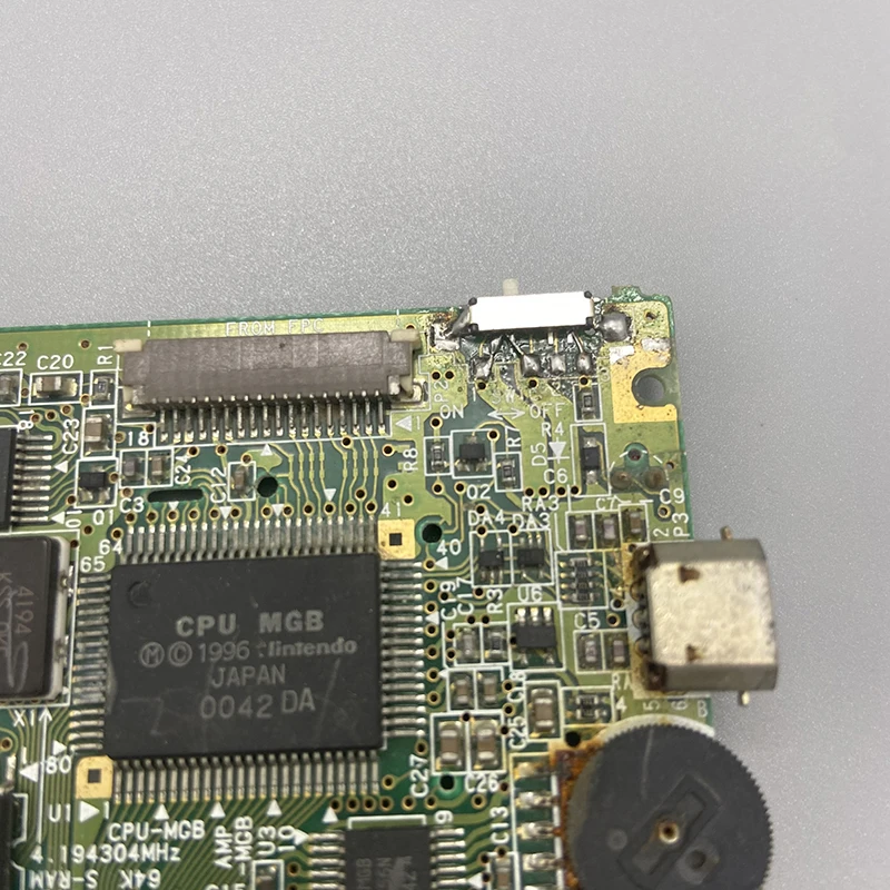 Pulsante Di Accensione Di Ricambio Per Tb/Gbc Per Gameboy Pocket Per Gameboy Color