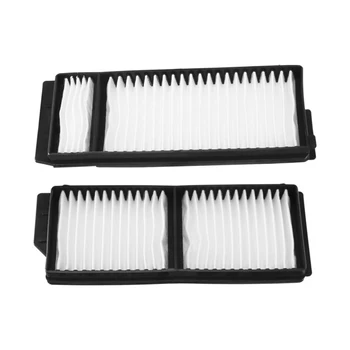 

2pcs White Front Auto Cabin Air Filters Replace Part Fit For Mazda 3 5 2004-2010