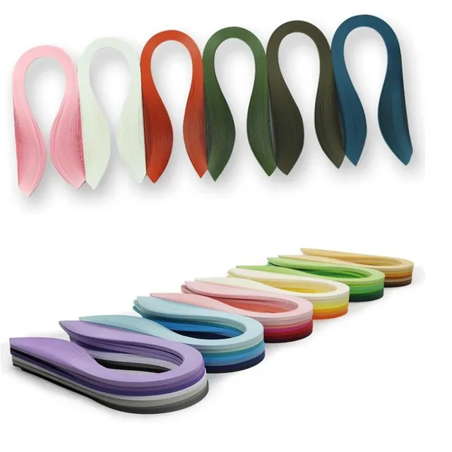 Kit Carta Da Quilling JUYA - 60 Colori, 1200 Strisce, 10mm Larghezza, Per Decorazioni Creative - Foto 7