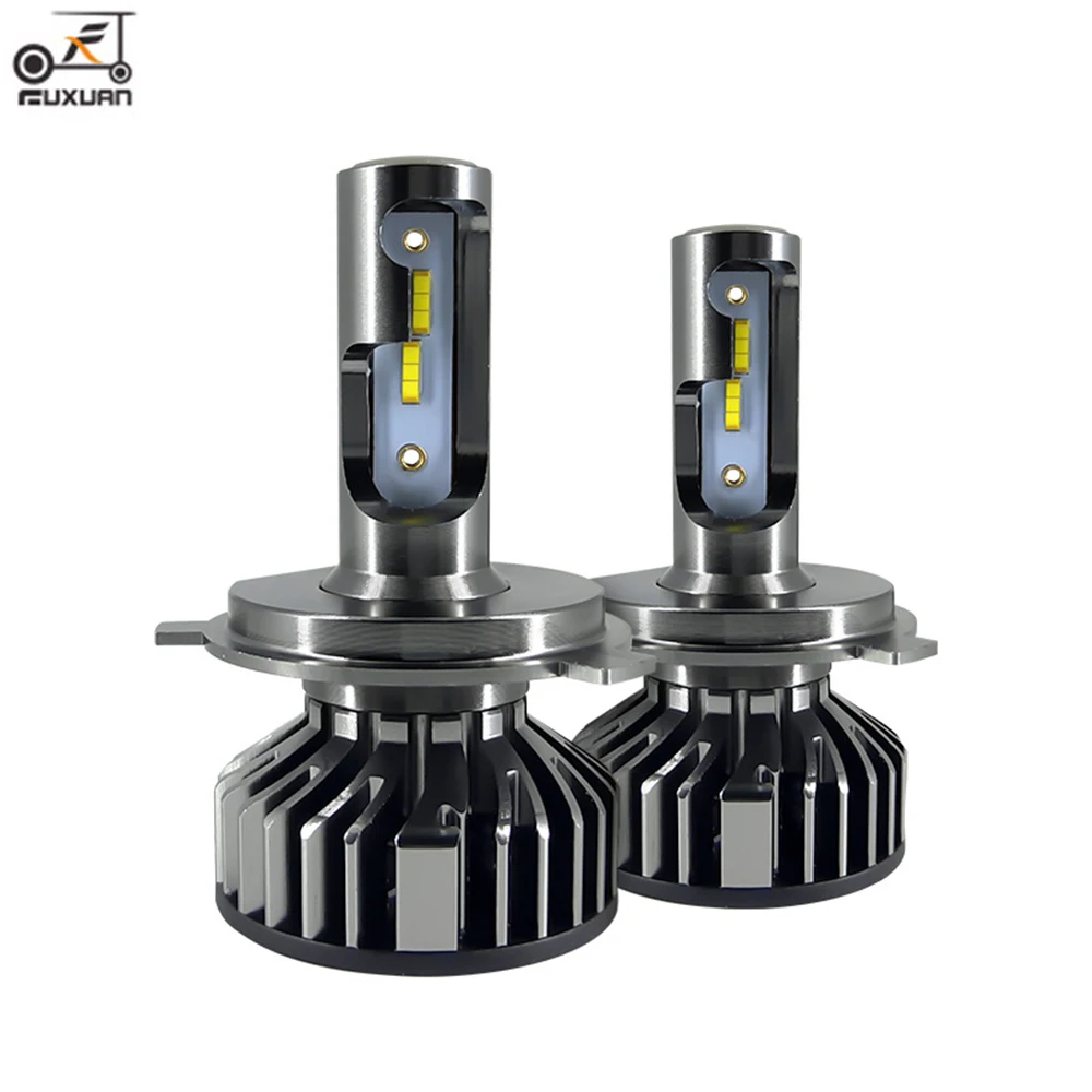 

FUXUAN CSP LED H7 H11 H8 9006 HB4 H1 H3 9005 HB3 Auto Car Headlight Bulbs 72W 8000LM 6500K Ampoule LED H4 Bulb