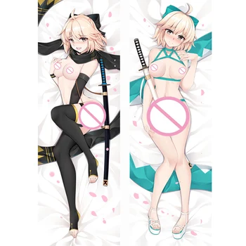 

MMF fate/grand order jeanne d'arc FGO anime Characters sakura saber Rin mash kyrielight Pillowcase minamoto no raikou Dakimakura