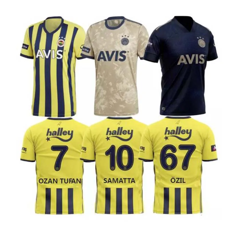 En venta 20 21 Fenerbahce soccer jerseys 2020 2021 CAMISETAS DE FÚTBOL home Mesut Özil Ozan Tufan Perotti Samatta Camiseta football shirt 1gNWbXwxyny