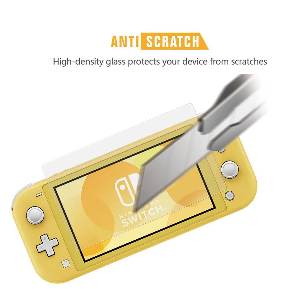 Полупрозрачный термополиуретан Switch Lite чехол из закаленного стекла пленка Набор для Switch Lite геймпад с игровыми картами слот Joy Con игровые накладки Чехлы