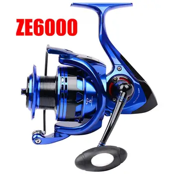 

Spinning wheel fishing reel full metal rotating spool bearing oscillation left and right interchangeable handle accessories NEW
