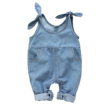 

New 2019 Spring Autumn Newborn Baby Romper Baby Girls Boys Cowboy Braces Romper Baby Boys Jumpsuit Clothes 0-1Yrs
