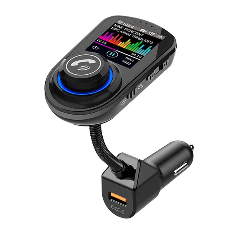 Fm передатчик JaJaBor Bluetooth автомобильный комплект Автомобильный MP3 плеер с громкой