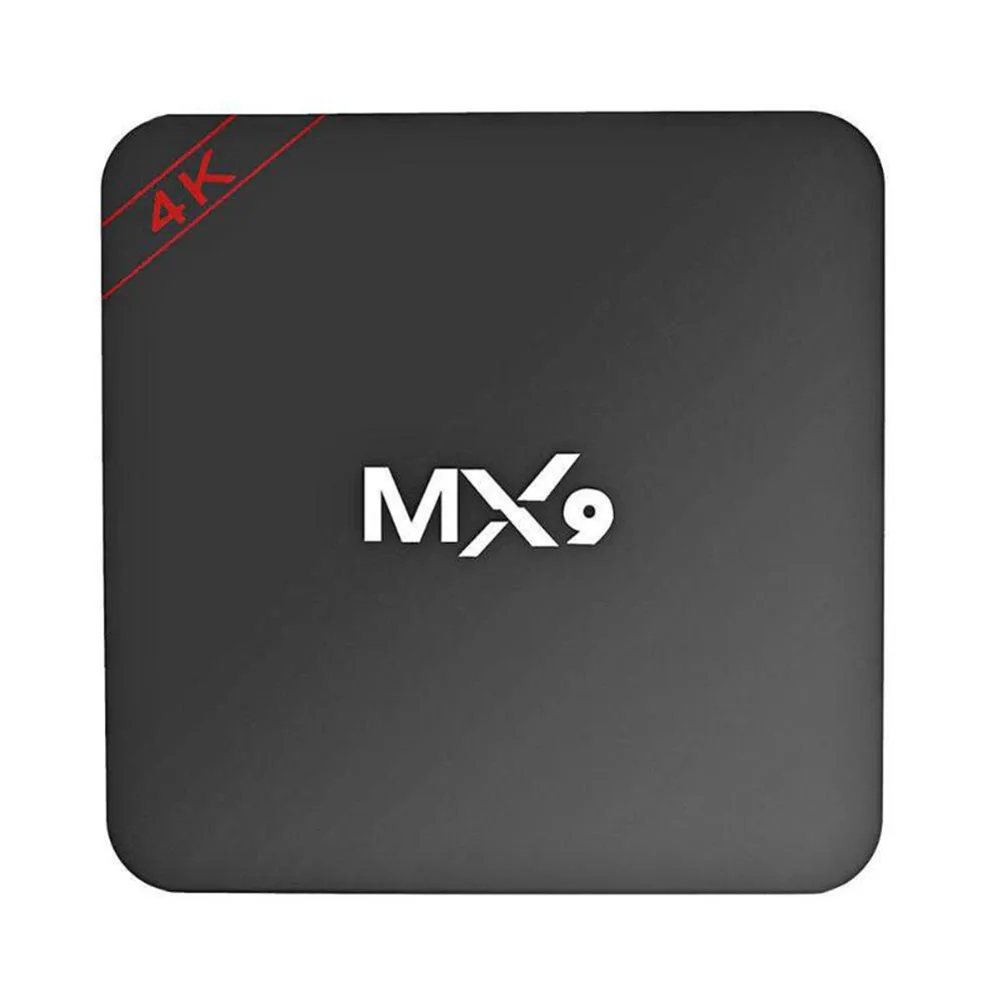 Горячая Распродажа MX9 4K четырехъядерный 1 ГБ ОЗУ 8 Гб ПЗУ Android 4,4 tv BOX 2,0 HD HDMI SDs слот 2,4 ГГц WiFi телеприставка медиаплеер