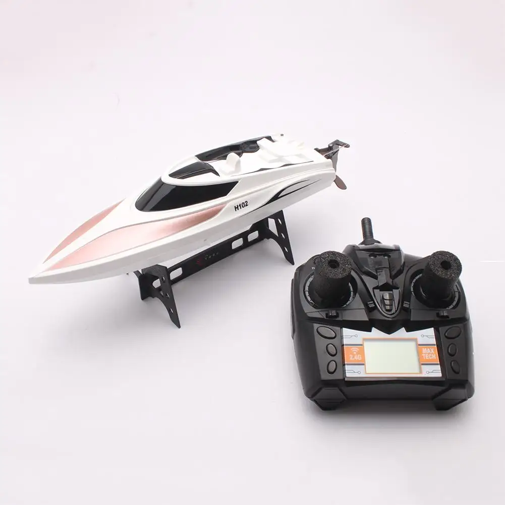 H102 High Speed 26KM/H RC Boat 3.4G Racing Remote Control Racing Boat Fishing Boat Toys for Children Hobbies Gifts