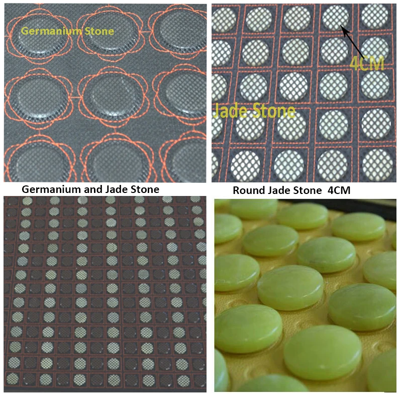 Подогрев нефритовый Турмалин массажный матрас натуральный инфракрасный коврик, диванная подушка термофизиотерапия кровать Германий с подогревом
