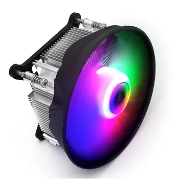 

RGB Fan For Intel LGA 1150/1151/1155/1156/1366 Gaming Computer CPU Cooler Cooling PC