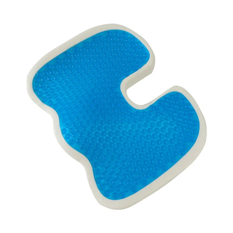 Massage Chair Cushion Pad Car U-Shape Seat gel Cushion  Travel Breathable Seat Cushion Coccyx Orthopedic Memory Foam U Seat