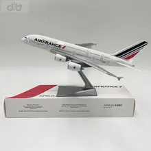 

1:250 Resin Aircraft Model Toy Airbus A380 Air France For Collection