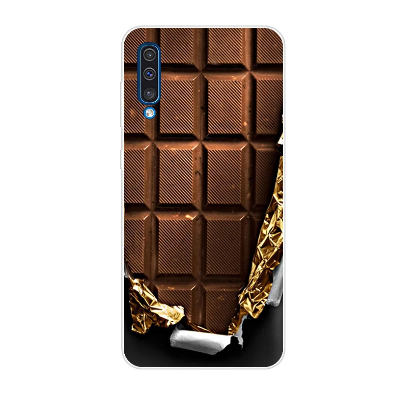 Чехол для samsung Galaxy A50,, модный Мягкий силиконовый чехол для samsung A30 30 A 50 A505, чехлы для телефонов - Color: Yellow