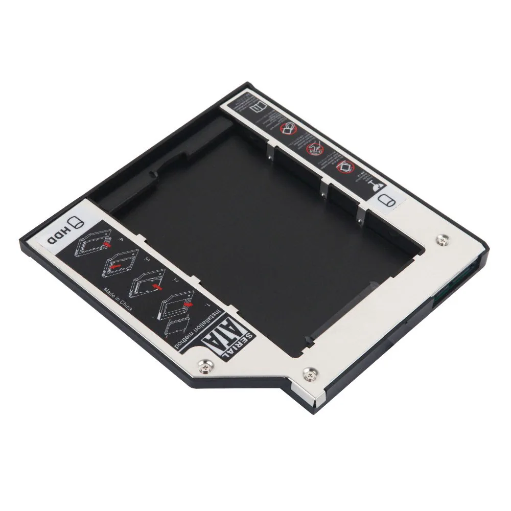 С панелью 2-го SATA 2," жесткий диск HDD SSD оптический Caddy для IBM lenovo ThinkPad T410si T410i T420s T420si T430s T430si
