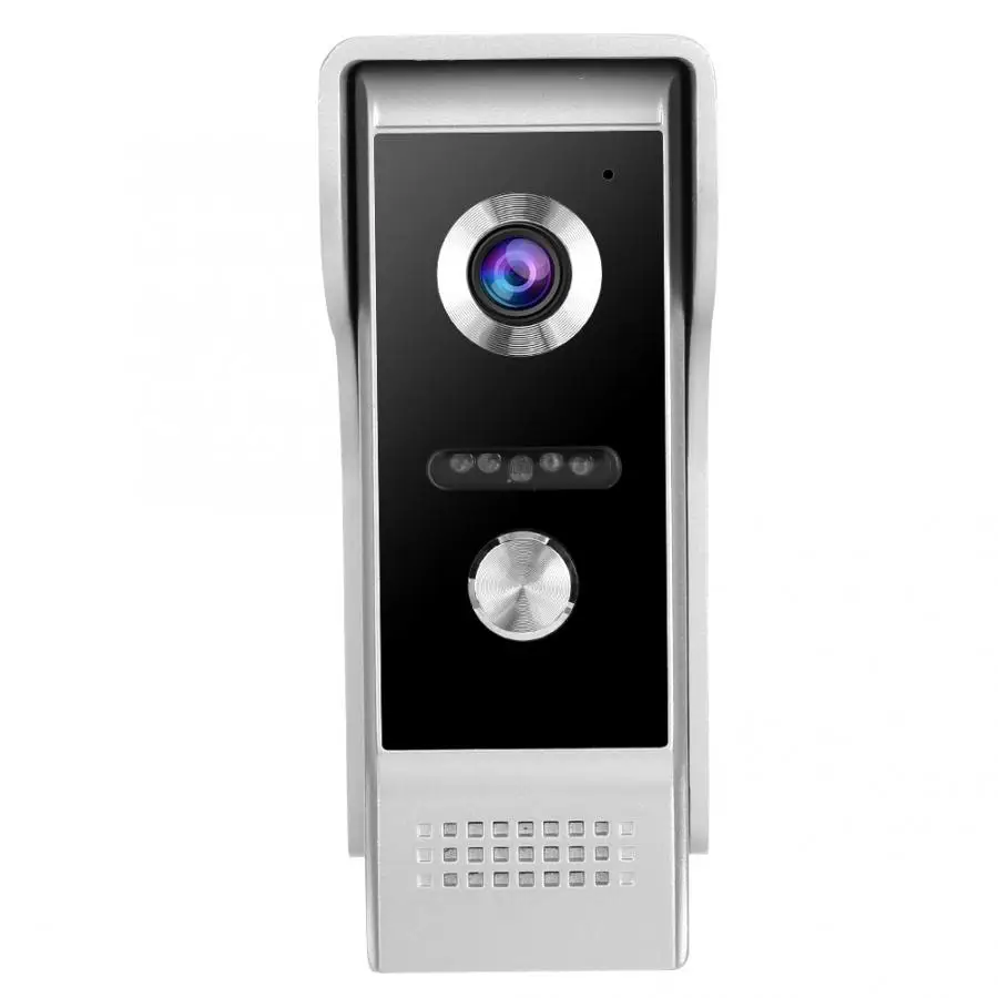 7 дюймов HD видео дверной звонок Домофон камера монитор домашняя система безопасности 100-240 в видео дверной звонок