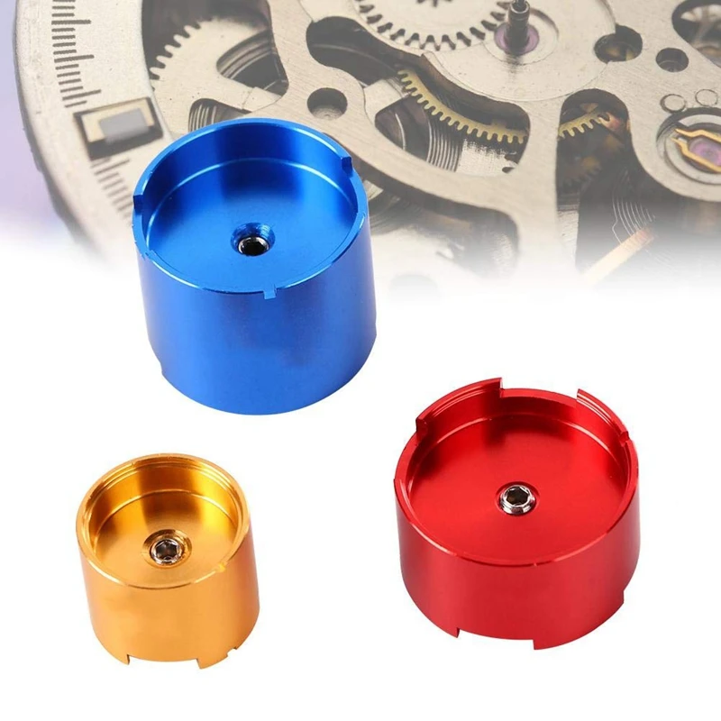 

3 PCS Watch Wristwatch Movement Holder Watchmaker Watch Repairing Tool for RLX-1570/2135/3035