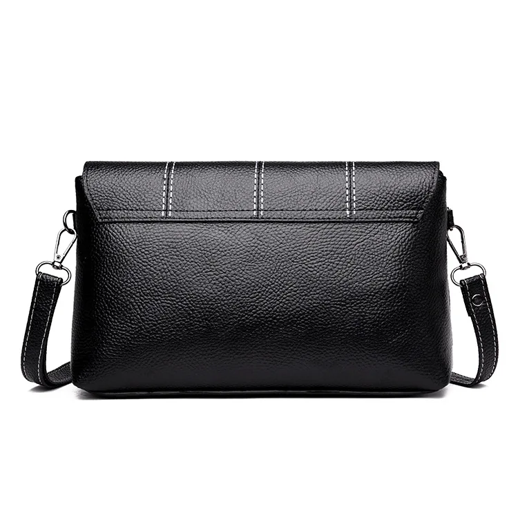 

Bag Women's 2019 Winter New Style Middle-aged Mom Soft Leather Shoulder Bag Versitile Fashion PU Crossbody Bag